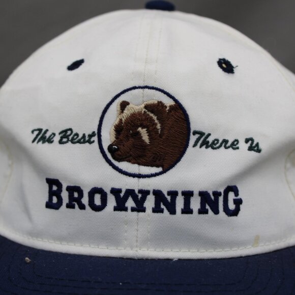 Vintage Hunting Hat - Browing The Best There Is - Adult Strapback - Picture 2 of 9